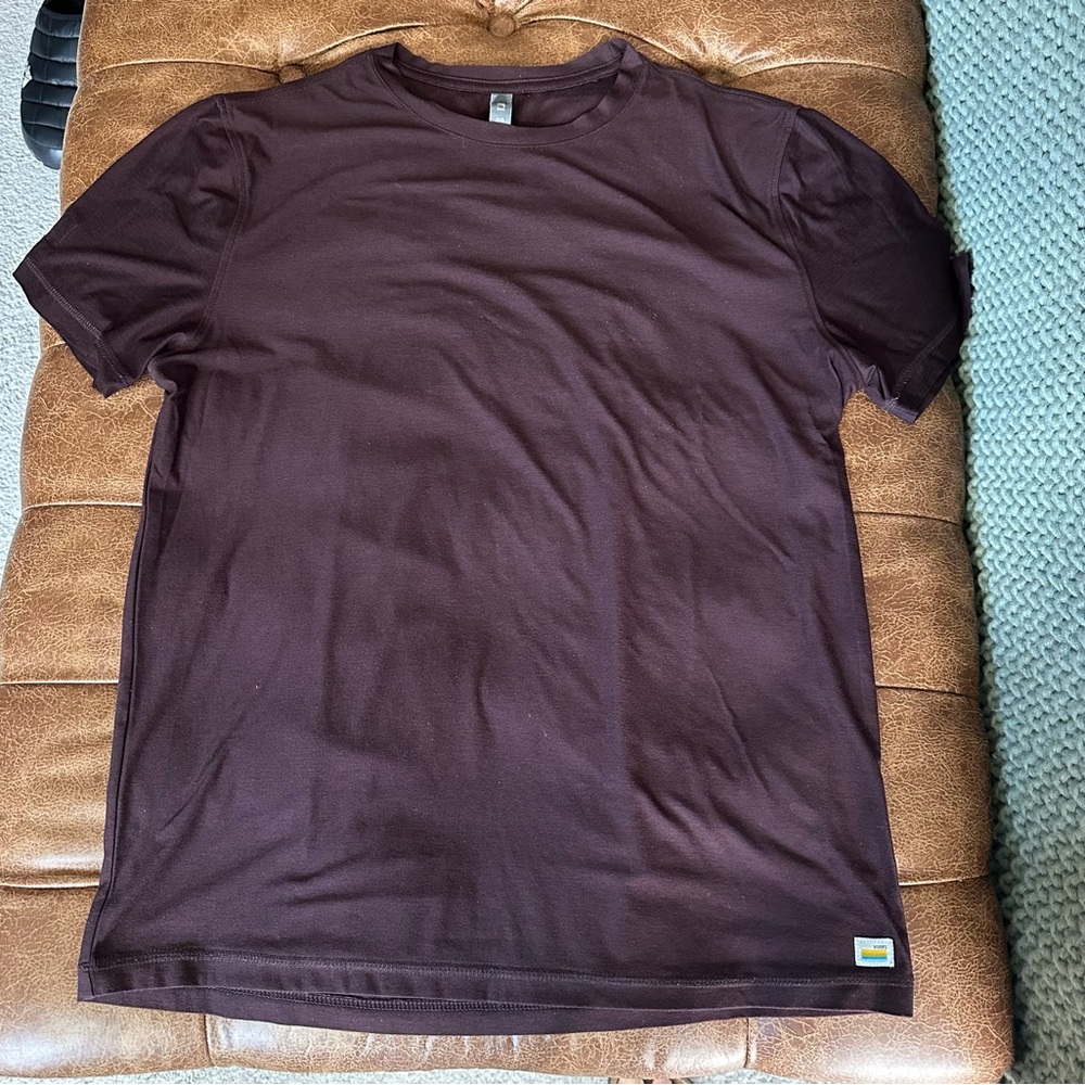 Vuori Brown Short Sleeve Tee